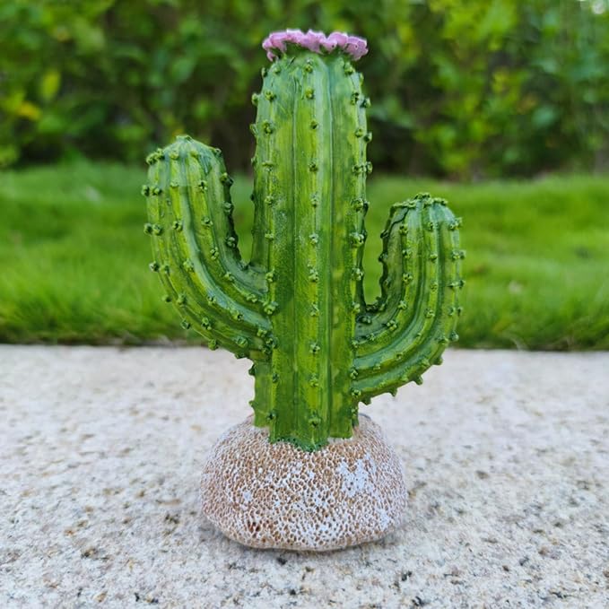 Garden Statue Cactus Home Balcony Lawn
