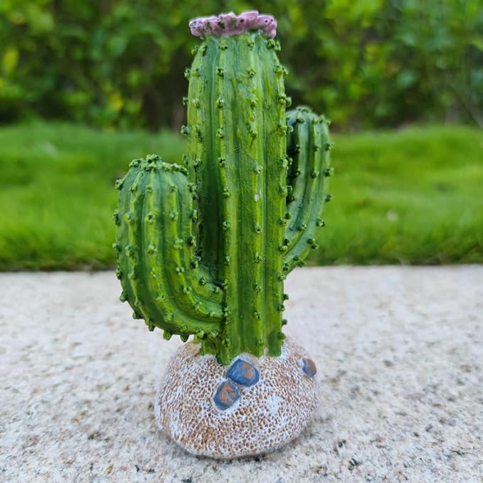 Garden Statue Cactus Home Balcony Lawn
