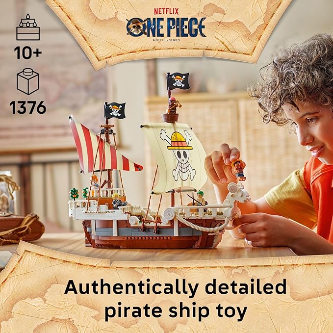 Toy Glaxay The Going Merry Pirate Ship Building Blocks