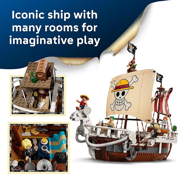 Toy Glaxay The Going Merry Pirate Ship Building Blocks