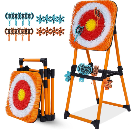Toy Galaxy Axe Throwing Game Bristle Target