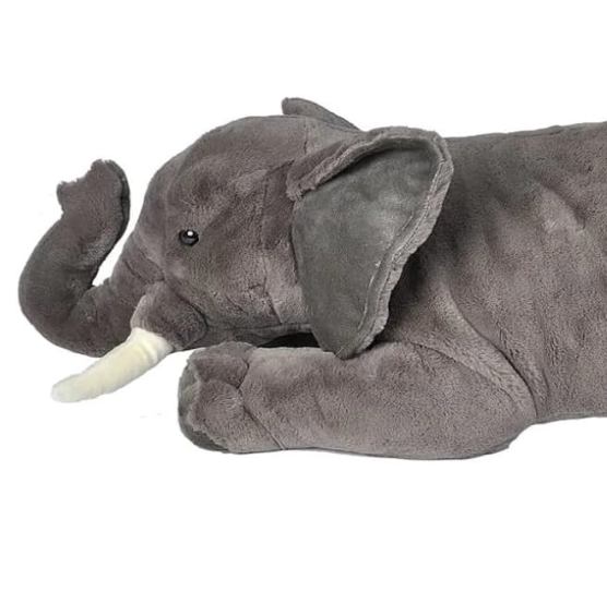 Wild Jumbo Elephant Plush, Giant Stuffed Animal