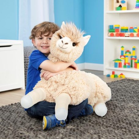 Toy Galaxy Jumbo Llama Stuffed Plush Animal
